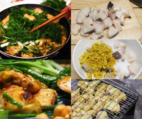 Các bước là chả cá lăng