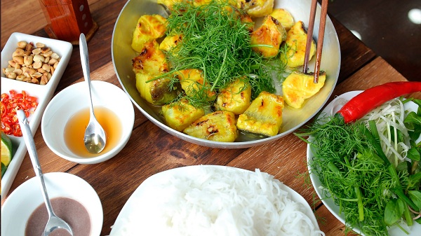 món chả cá lăng
