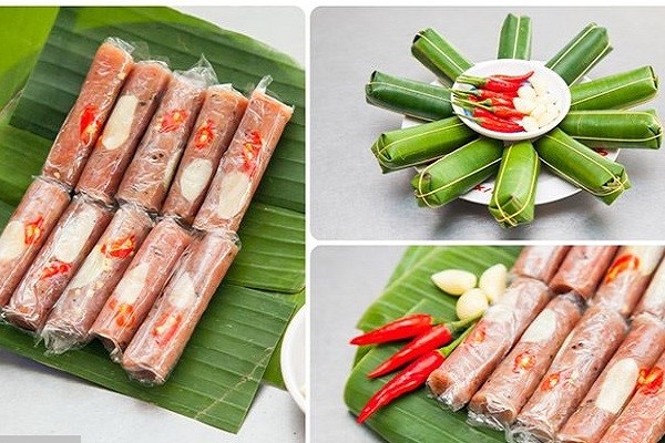 Thành phẩm nem chua