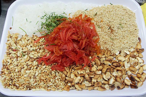 thành phần làm nhân bánh trung thu