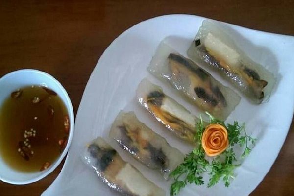 bánh bột lọc nhân chay