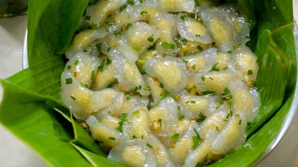 bánh bột lọc nhân đậu xanh