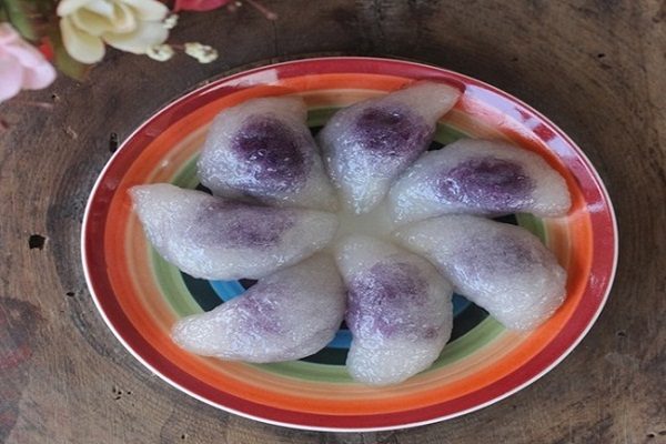 bánh bột lọc nhân khoai lang