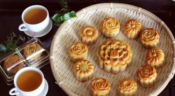 Bánh trung thu nhân sữa dừa