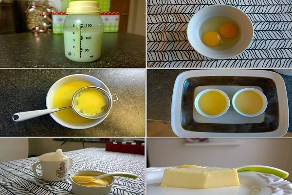 cách làm bánh flan cho bé ăn dặm