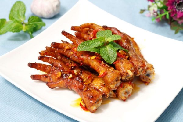 cách làm chân gà nướng muối ớt