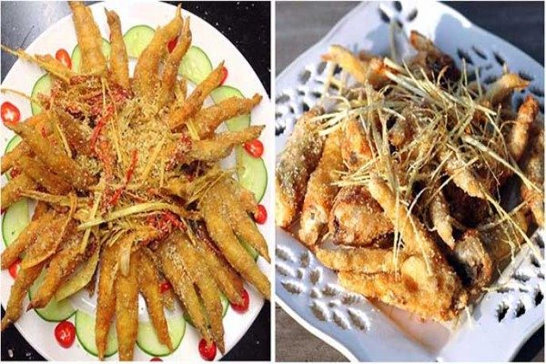 cách làm chân gà rang muối
