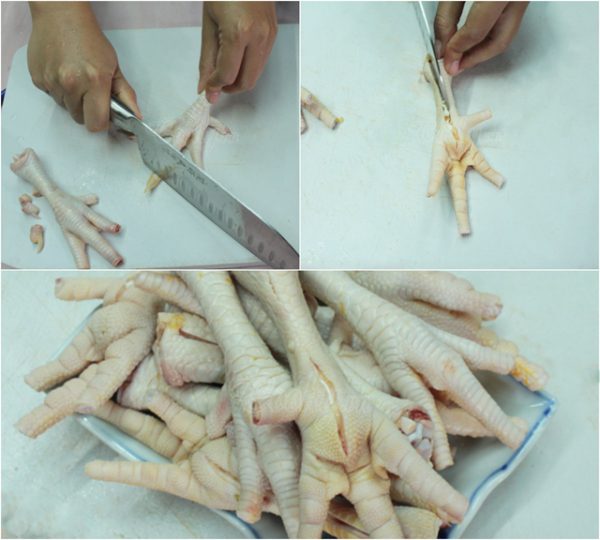 Cách rút xương chân gà