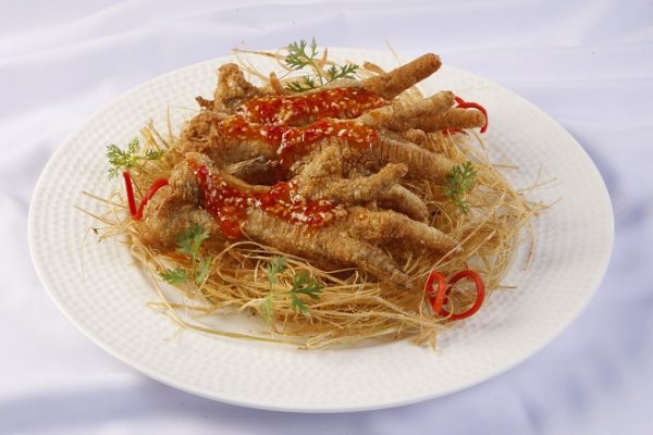 chân gà chiên mắm bơ