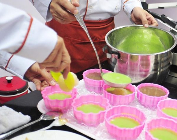 đổ rau câu