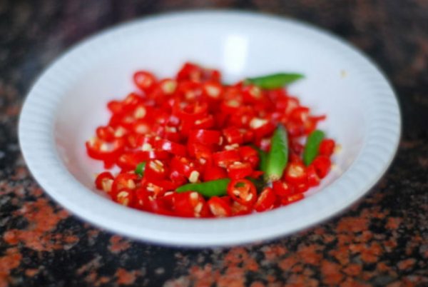 ớt cắt