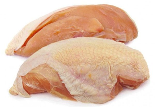 Thịt lườn gà nấu súp