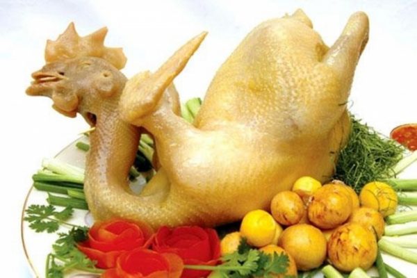 ý nghĩa gà trống luộc