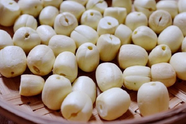 hạt sen để làm nhân bánh nướng