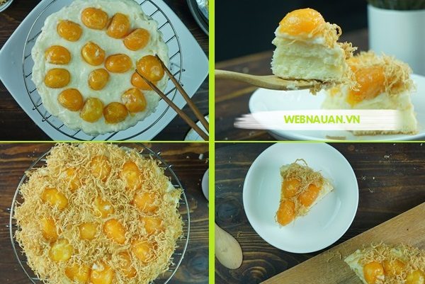 bánh bông lan trứng muối chà bông