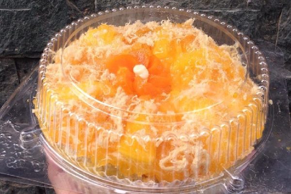 bánh bông lan trứng muối vitamin cake