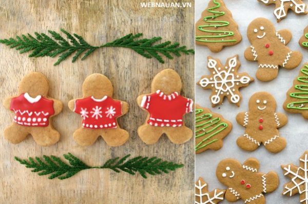 bánh quy gừng noel