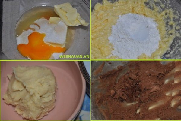 cách làm bánh quy gấu nhân kem
