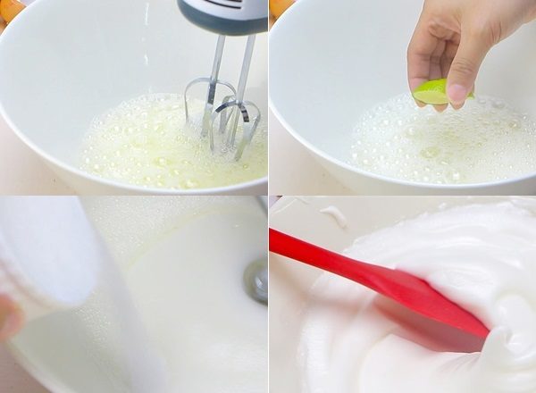 đánh bông lòng trắng trứng