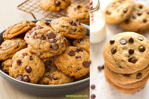 nướng bánh quy chocola chip