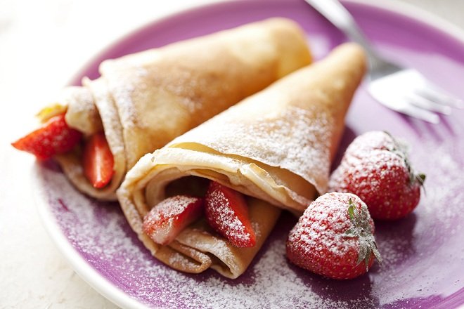 bánh crepe Pháp