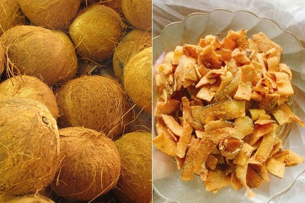 cách làm mứt dừa khô