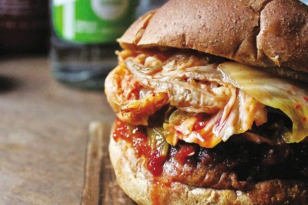 hamburger kimchi