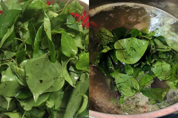 vò dập lá giang