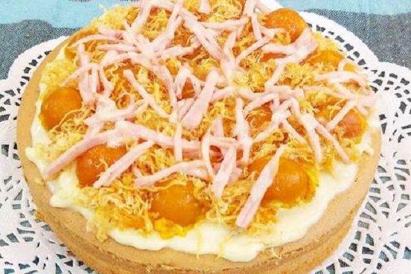 bánh bông lan trứng muối beo bakery
