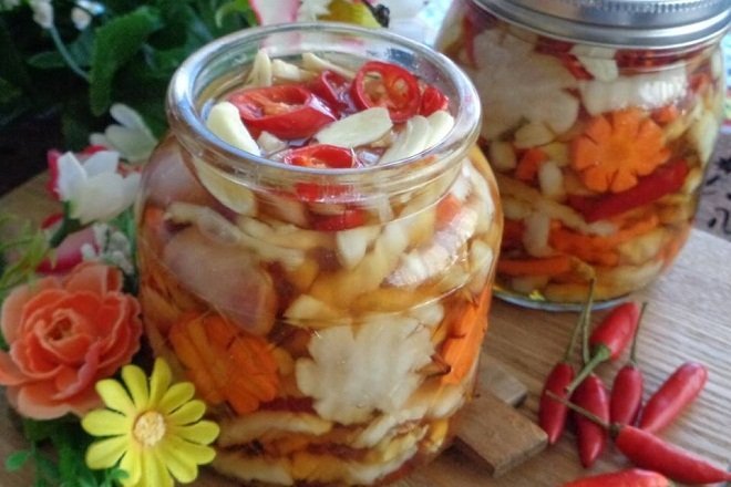 món ngon dịp tết - Dưa Món