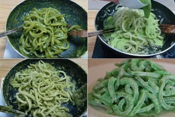 cách làm mứt dừa non dẻo lá dứa với sữa đặc