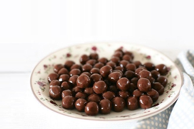 cách làm trân châu bằng bột nếp cacao