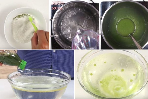 cách nấu thạch trân châu trà xanh