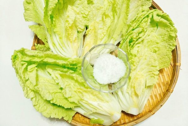 cải thảo ngâm muối