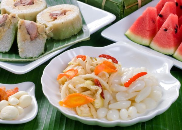 dưa món củ kiệu
