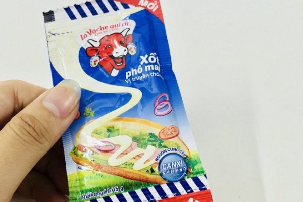 gói sốt phô mai con bò cười