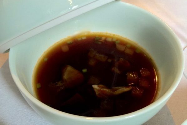 nước chấm ăn kèm thịt nấu đông da heo