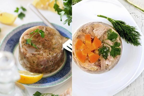 thịt chân giò nấu đông kiểu Ba Lan