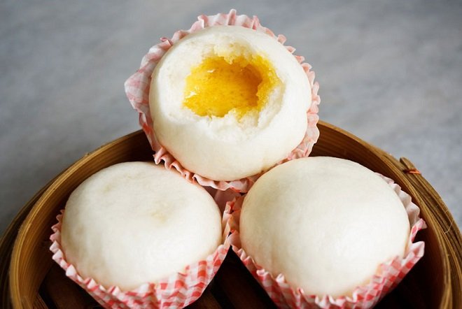 bánh bao kim sa