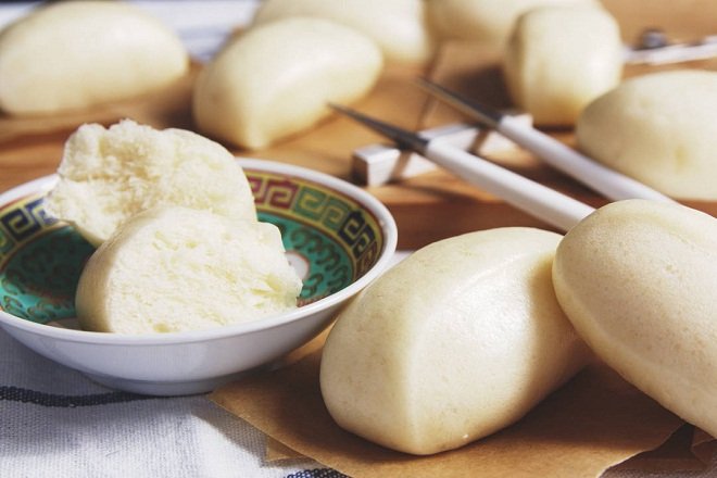 bánh bao sữa