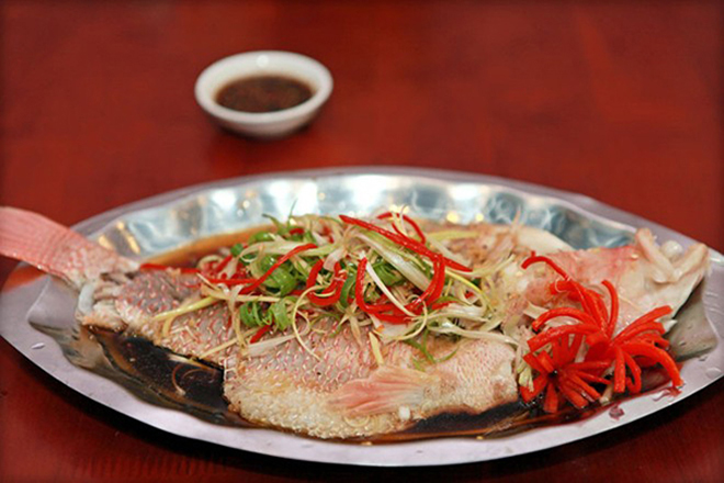 cá hấp xì dầu
