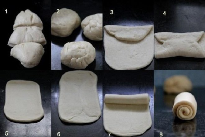 cách làm bánh bao sữa tươi hokkaido