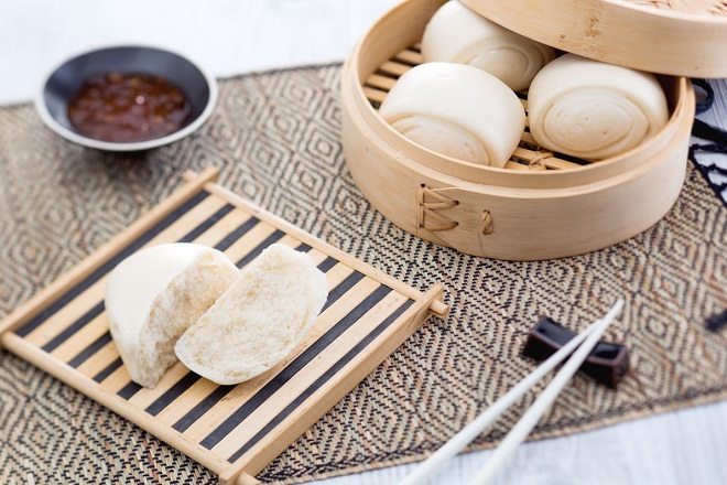 cách làm bánh bao sữa