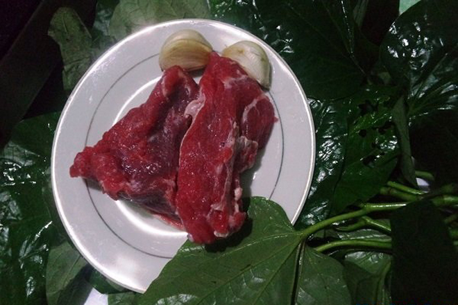 chuẩn bị nguyên liệu cho món ăn