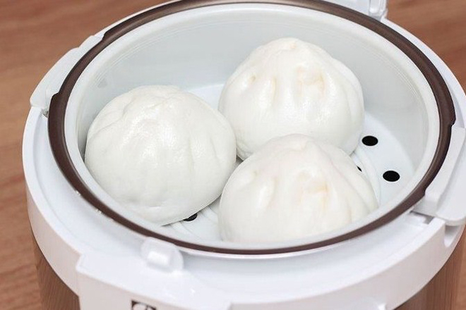hấp bánh bao