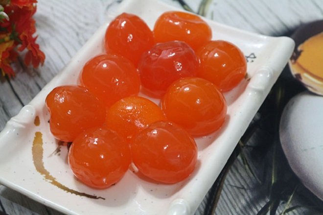 lòng đỏ trứng muối