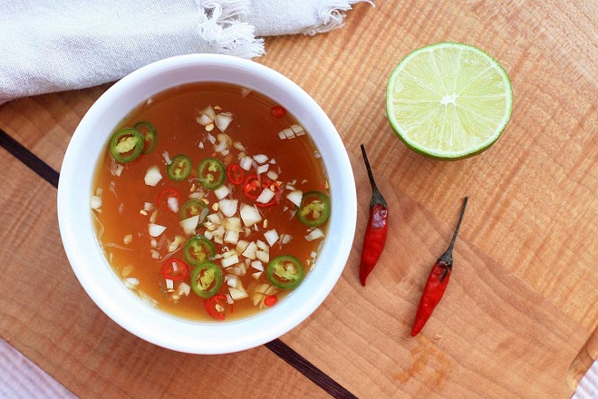 nước chấm bánh bột lọc