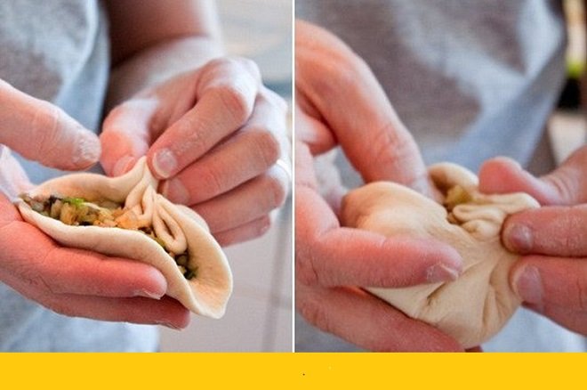 tạo hình bánh bao