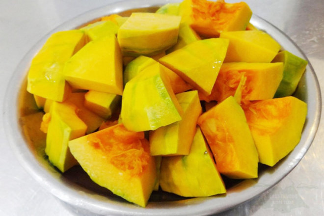 thái bí đỏ