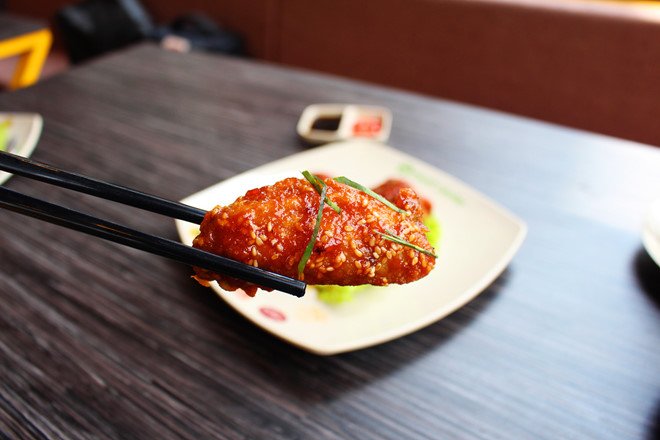 trộn sốt cho gà